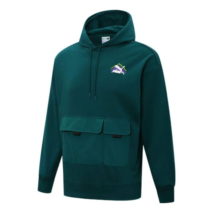 Sudadera con capucha de montaña Camping Sportswear “Verde”