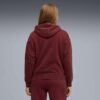 Sudadera con capucha de polar con lavado ácido Elevated Essentials para mujer Sudadera con capucha de polar con lavado ácido Elevated Essentials para mujer