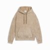 Sudadera con capucha de polar con lavado ácido Elevated Essentials para mujer Sudadera con capucha de polar con lavado ácido Elevated Essentials para mujer