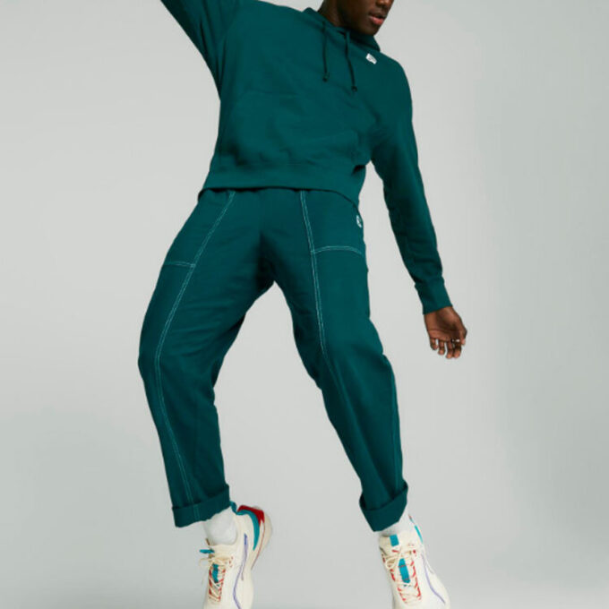 Sudadera con capucha del centro “Verde”