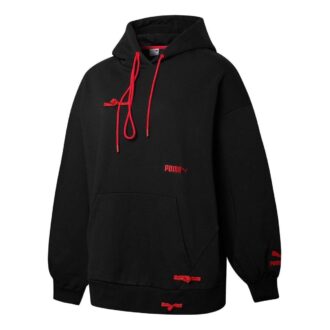 Sudadera con capucha deportiva CNY con el logotipo de (WMNS) “Negra”