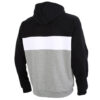 Sudadera con capucha Double Down “Gris, negro y blanco”
