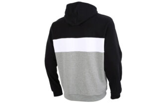Sudadera con capucha Double Down “Gris, negro y blanco”