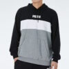 Sudadera con capucha Double Down “Gris, negro y blanco”
