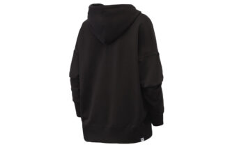 Sudadera con capucha Downtown Graphic “Negro, azul y rosa” (WMNS)