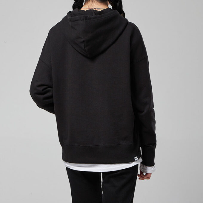 Sudadera con capucha Downtown Graphic “Negro, azul y rosa” (WMNS)