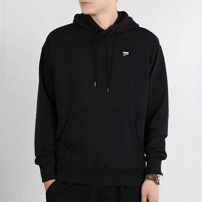 Sudadera con capucha Downtown Pull Over Negra