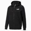 Sudadera con capucha Essentials con cremallera completa y logotipo para hombre