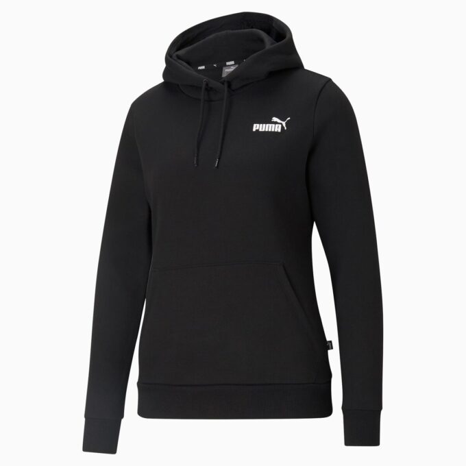 Sudadera con capucha Essentials con logotipo pequeño para mujer