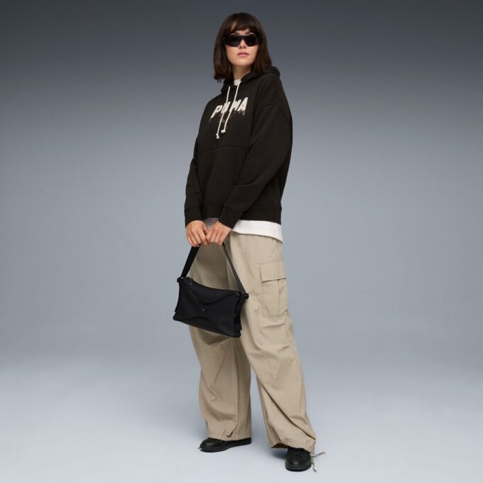 Sudadera con capucha Essentials Double Up para mujer Sudadera con capucha Essentials Double Up para mujer