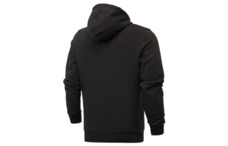 Sudadera con capucha Essentials Fleece “Negro y blanco”