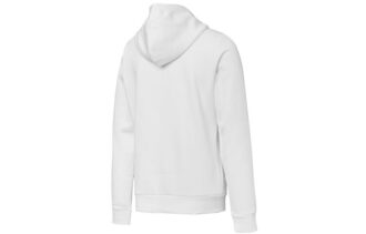 Sudadera con capucha Essentials para mujer, color blanco y negro