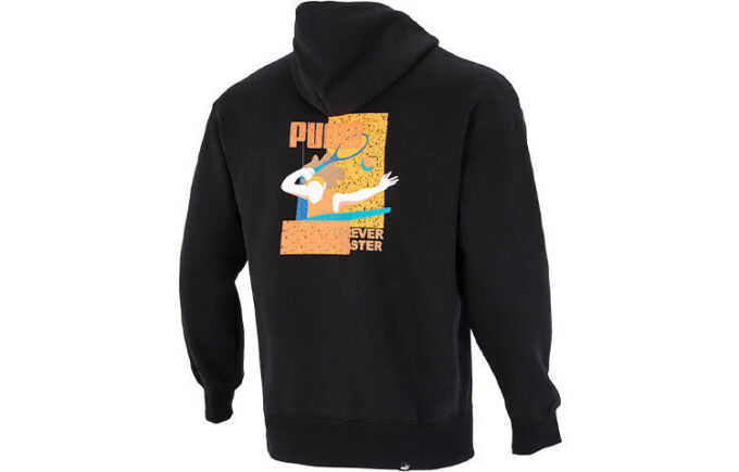 Sudadera con capucha Essentials Rainbow “Negra”