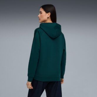 Sudadera con capucha Essentials Satin para mujer