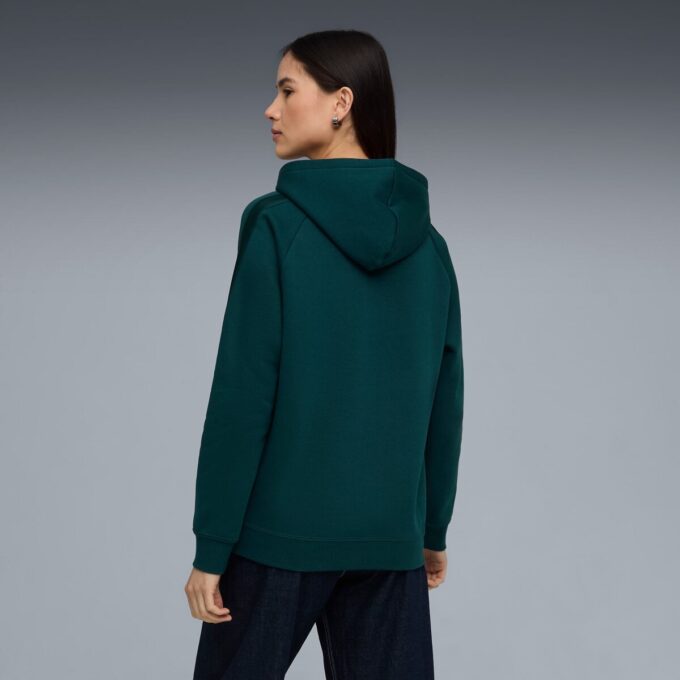 Sudadera con capucha Essentials Satin para mujer Sudadera con capucha Essentials Satin para mujer