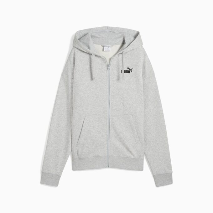 Sudadera con capucha Essentials Small No. 1 Logo French Terry para mujer, cómoda y con cremallera completa Sudadera con capucha Essentials Small No. 1 Logo French Terry para mujer, cómoda y con cremallera completa
