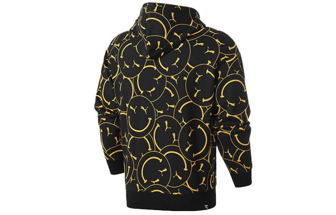 Sudadera con capucha estampada Club AOP TR “Negra”