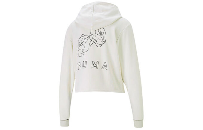 Sudadera con capucha estilo gato (mujeres) “Blanco y negro”