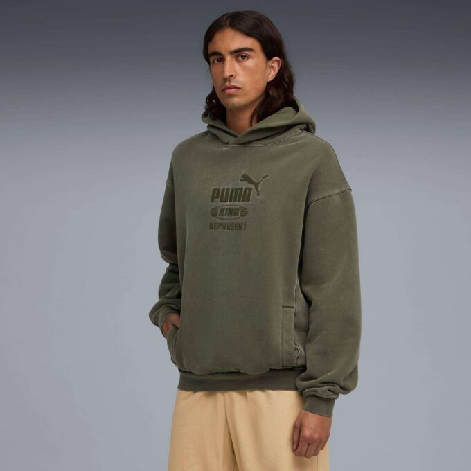 Sudadera con capucha extragrande para hombre PUMA x REPRESENT Sudadera con capucha extragrande para hombre PUMA x REPRESENT