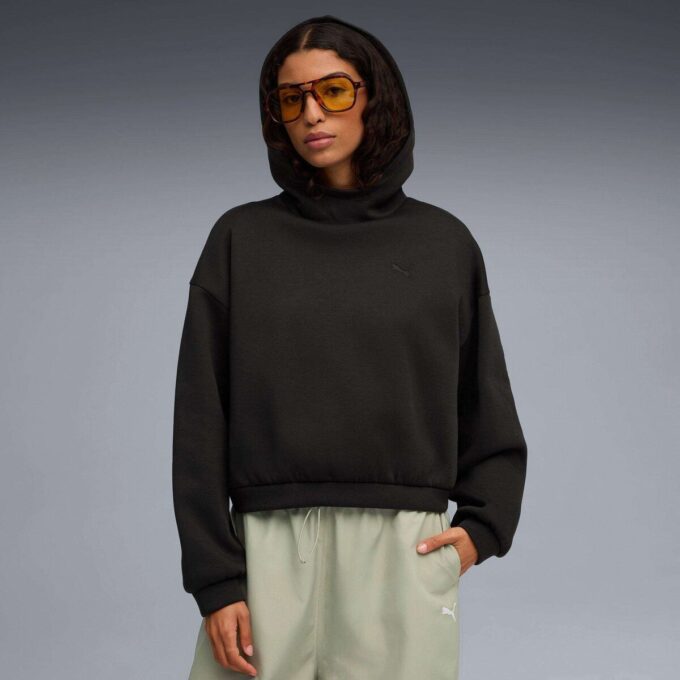 Sudadera con capucha extragrande para mujer de Wardrobe Essentials Sudadera con capucha extragrande para mujer de Wardrobe Essentials