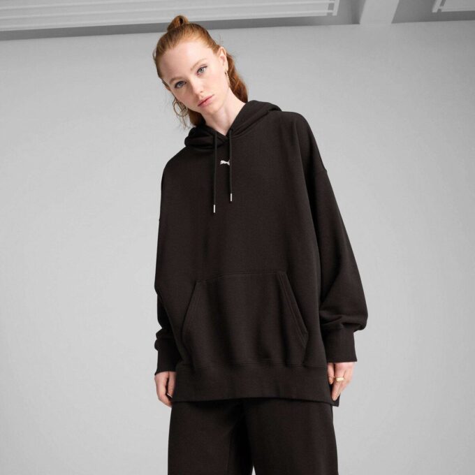 Sudadera con capucha extragrande para mujer de Wardrobe Essentials Sudadera con capucha extragrande para mujer de Wardrobe Essentials