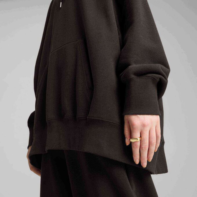 Sudadera con capucha extragrande para mujer de Wardrobe Essentials Sudadera con capucha extragrande para mujer de Wardrobe Essentials