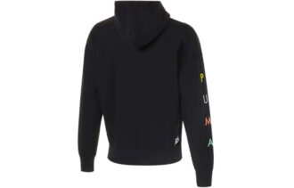 Sudadera con capucha Fierce Cat (negra)