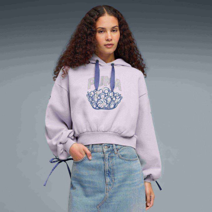 Sudadera con capucha Goodness para mujer de PUMA x WICKED Sudadera con capucha Goodness para mujer de PUMA x WICKED