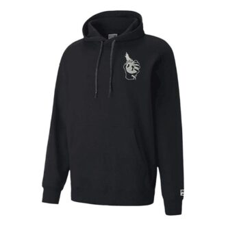 Sudadera con capucha gráfica Downtown “Negra”