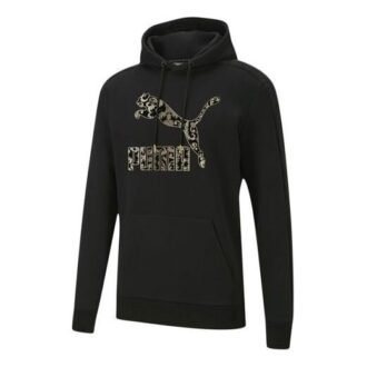 Sudadera con capucha gráfica Nulux “Negra”