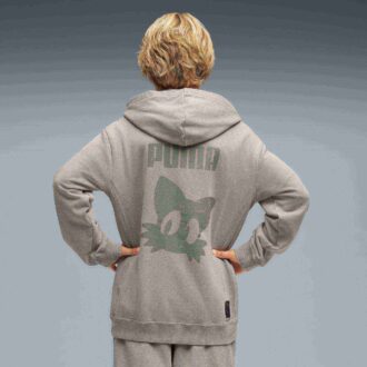 Sudadera con capucha gráfica para niños grandes PUMA x SONIC THE HEDGEHOG