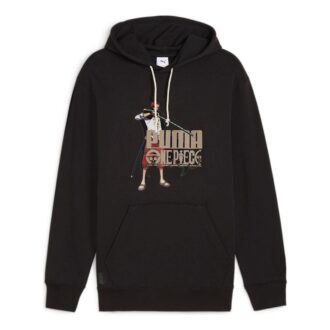 Sudadera con capucha gráfica PUMA x ONE PIECE “Negra”