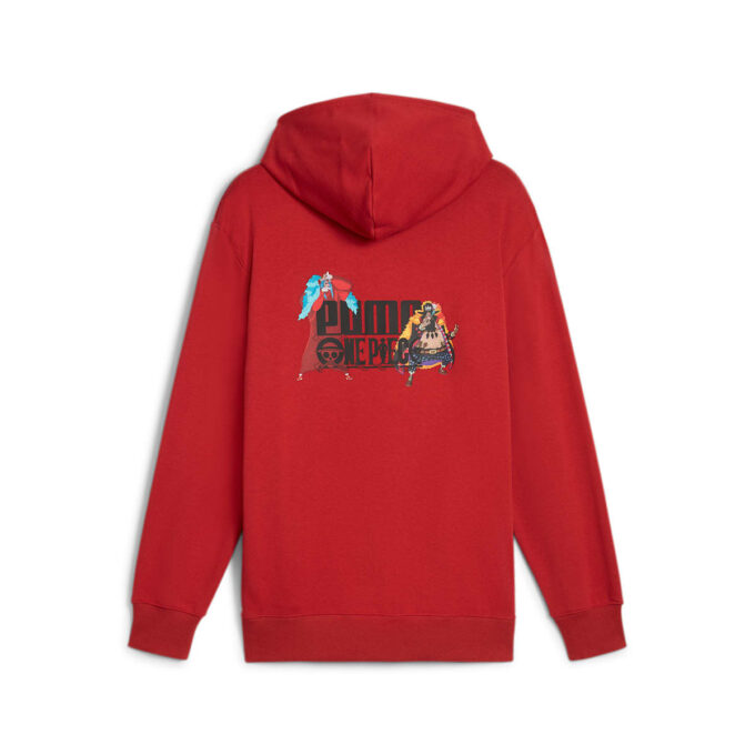 Sudadera con capucha gráfica PUMA x ONE PIECE “Roja”