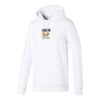 Sudadera con capucha gráfica Trend Aop “Blanco, negro y amarillo”