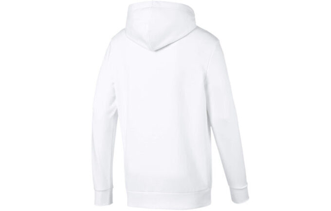 Sudadera con capucha gráfica Trend Aop “Blanco, negro y amarillo”