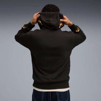 Sudadera con capucha holgada del Día de Muertos