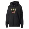 Sudadera con capucha holgada Downtown (mujeres) “Negra”