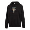 Sudadera con capucha holgada y estampado “Negro” (WMNS)