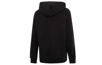 Sudadera con capucha holgada y estampado “Negro” (WMNS)