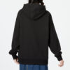 Sudadera con capucha holgada y estampado “Negro” (WMNS)