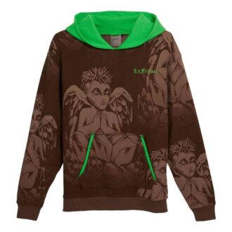 Sudadera con capucha Hoops x LAFrance “Marrón Verde”