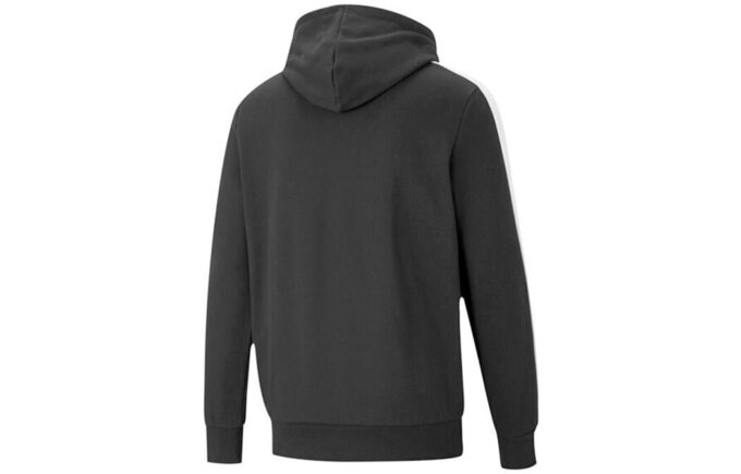Sudadera con capucha icónica T7 “Negro y blanco”
