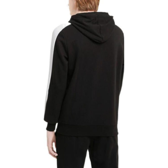Sudadera con capucha icónica T7 “Negro y blanco”