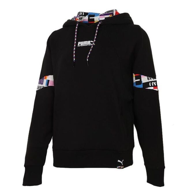 Sudadera con capucha internacional “Black White” (WMNS)
