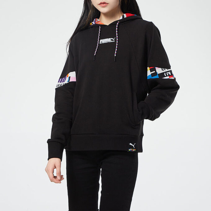 Sudadera con capucha internacional “Black White” (WMNS)