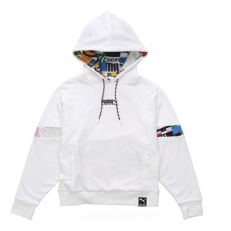 Sudadera con capucha internacional (WMNS) “Blanco y negro”