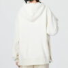 Sudadera con capucha invernal blanca (WMNS)