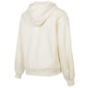 Sudadera con capucha invernal con logotipo en beige