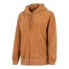 Sudadera con capucha invernal marrón (WMNS)