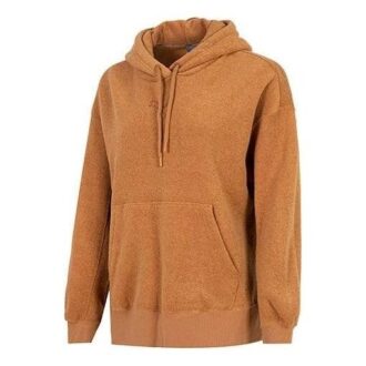 Sudadera con capucha invernal marrón (WMNS)